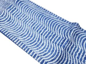 絞り変わり横段模様開き名古屋帯（額縁仕立て）